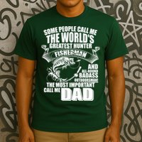 The Most Important Call Me Dad Fisherman T-Shirt