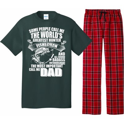 The Most Important Call Me Dad Fisherman Pajama Set