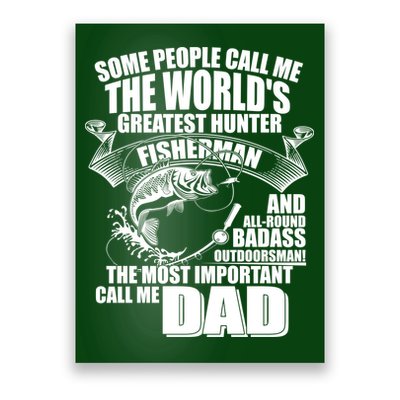 The Most Important Call Me Dad Fisherman Poster
