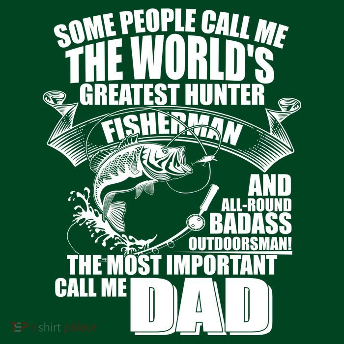 The Most Important Call Me Dad Fisherman Premium T-Shirt