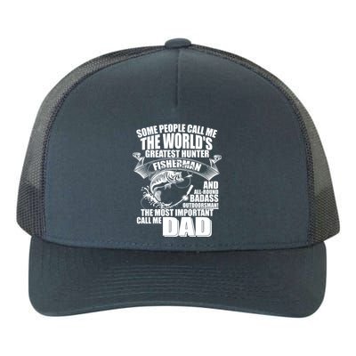 The Most Important Call Me Dad Fisherman Yupoong Adult 5-Panel Trucker Hat