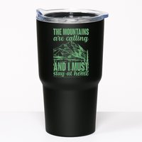 The Mountains Are Calling And I Must Stay At Home Tumbler