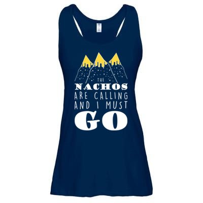The Nachos Are Calling And I Must Go Ladies Essential Flowy Tank