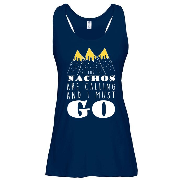 The Nachos Are Calling And I Must Go Ladies Essential Flowy Tank