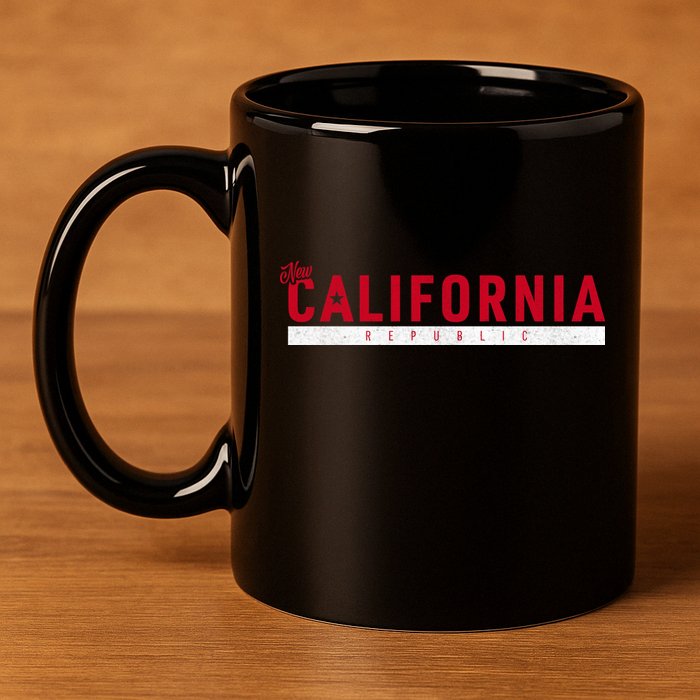 The New California Republic 11oz C Handle Ceramic Mug