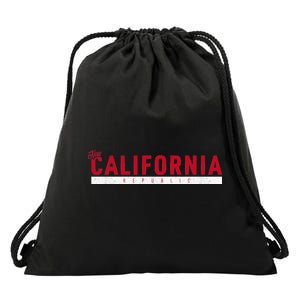 The New California Republic Drawstring Bag