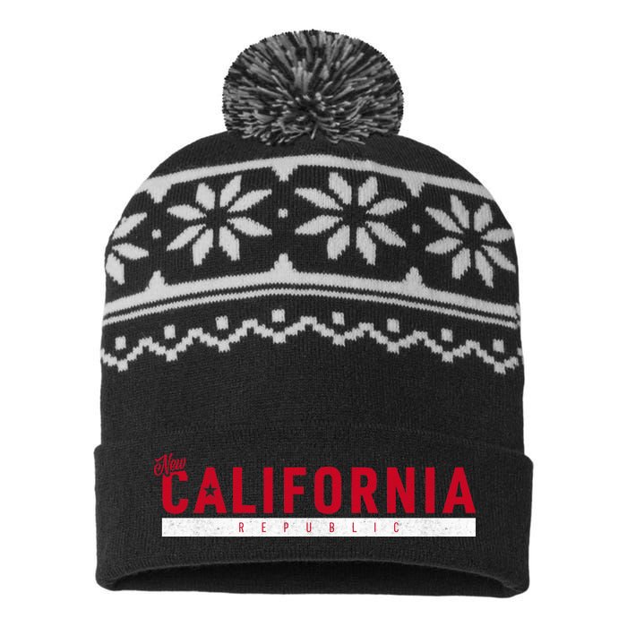 The New California Republic USA-Made Snowflake Beanie