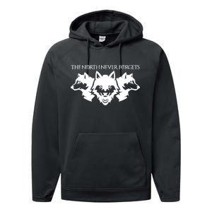 The North Never Forgets Performance Fleece Hoodie