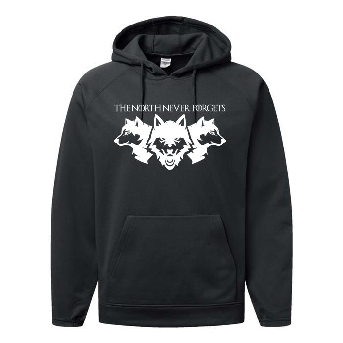 The North Never Forgets Performance Fleece Hoodie