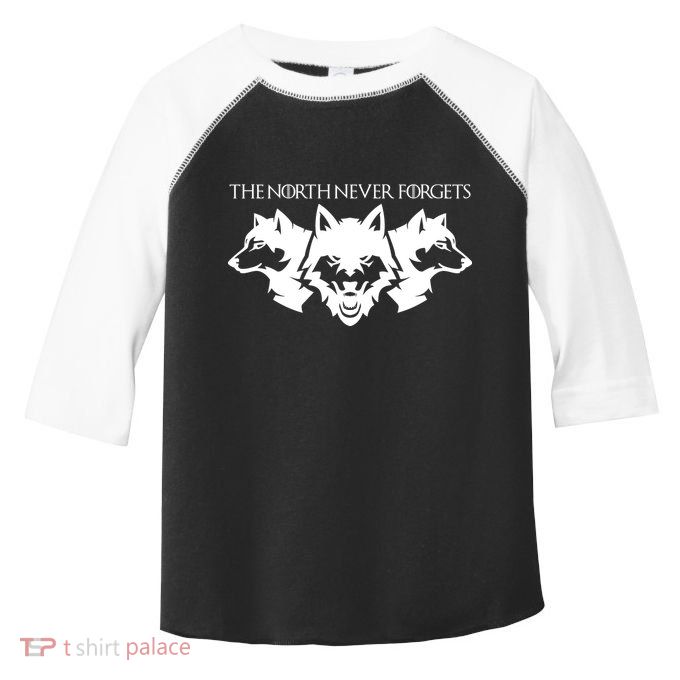 The North Never Forgets Toddler Fine Jersey T-Shirt
