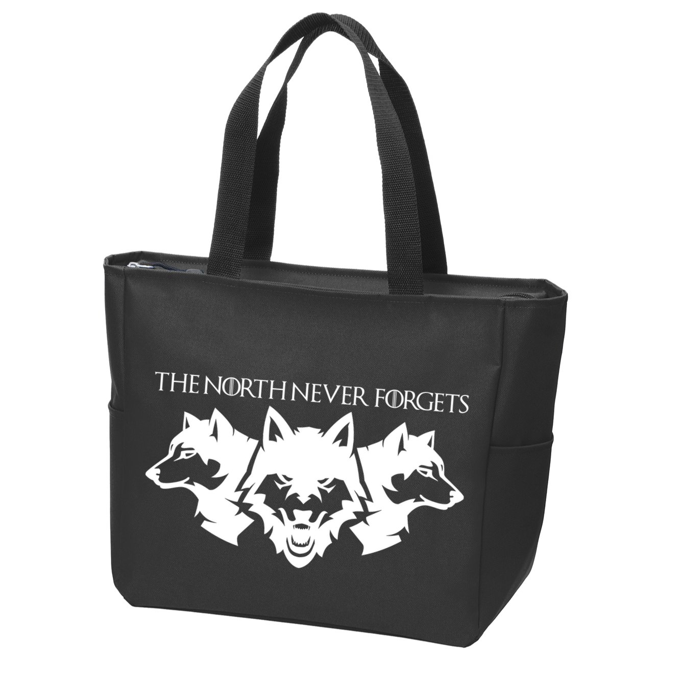 The North Never Forgets Zip Tote Bag