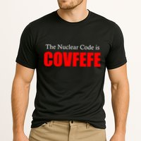 The Nuclear Code is Covfefe Funny Tweet Performance Shirt