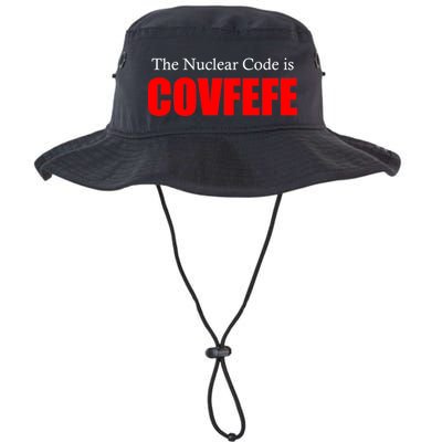 The Nuclear Code is Covfefe Funny Tweet Bucket Hat