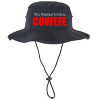 The Nuclear Code is Covfefe Funny Tweet Bucket Hat