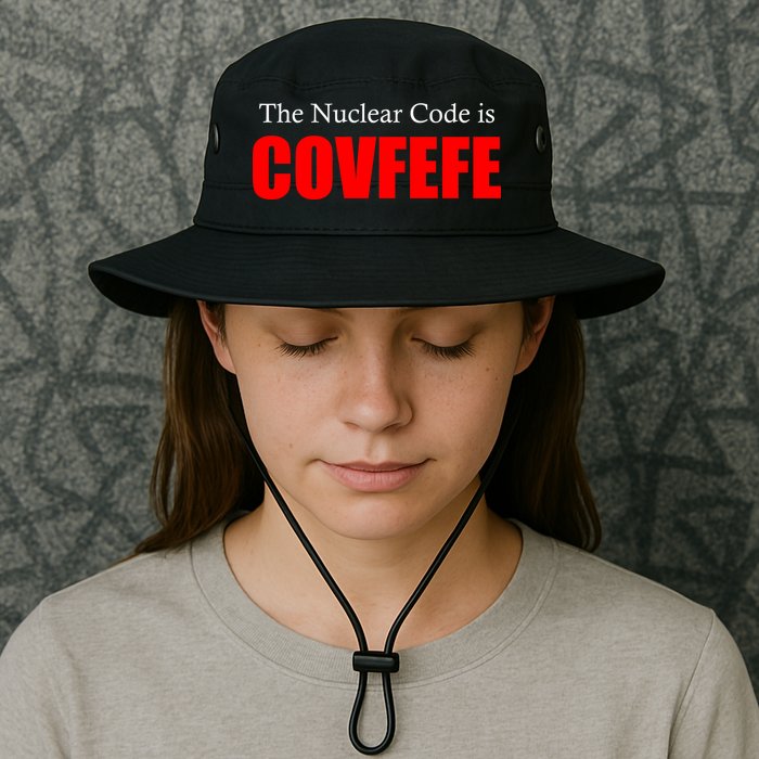 The Nuclear Code is Covfefe Funny Tweet Bucket Hat