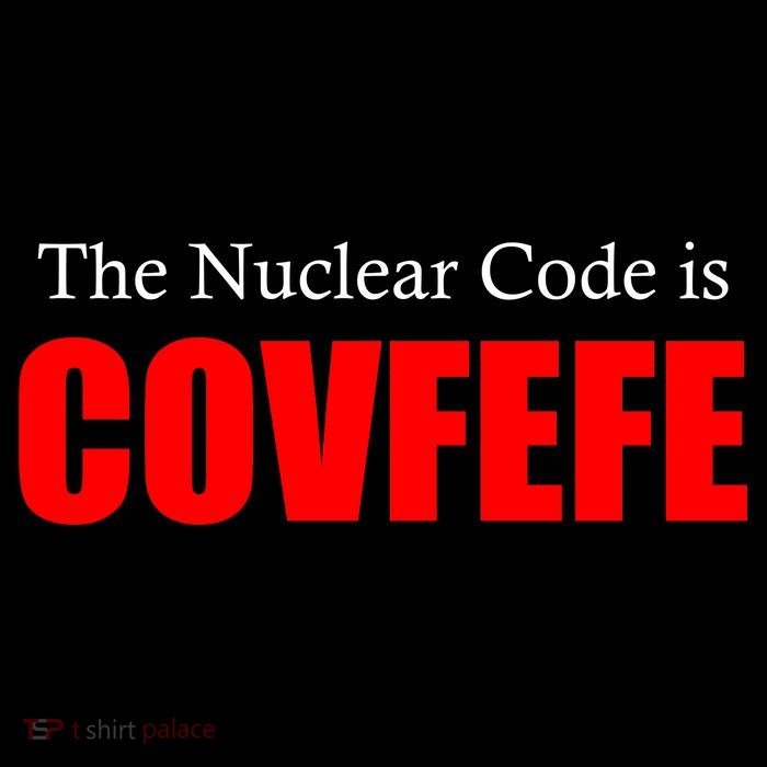 The Nuclear Code is Covfefe Funny Tweet Mousepad