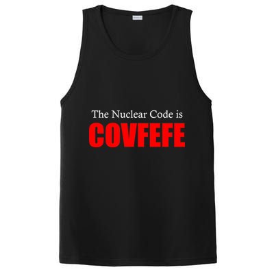 The Nuclear Code is Covfefe Funny Tweet PosiCharge Competitor Tank