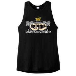 The Official Royal Ass Family Funny Ladies PosiCharge Tri-Blend Wicking Tank