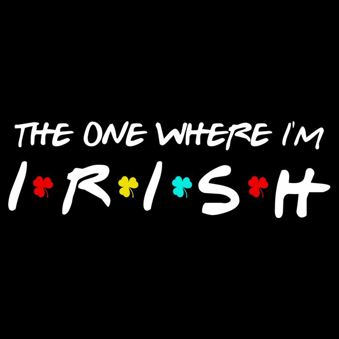 The One Where I'm Irish Youth Performance Sprint T-Shirt