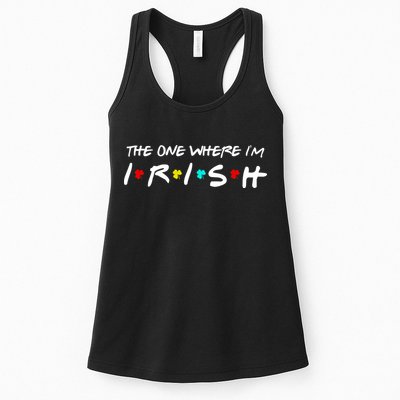 The One Where I'm Irish Womens Tank Top