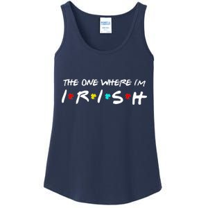 The One Where I'm Irish Ladies Essential Tank