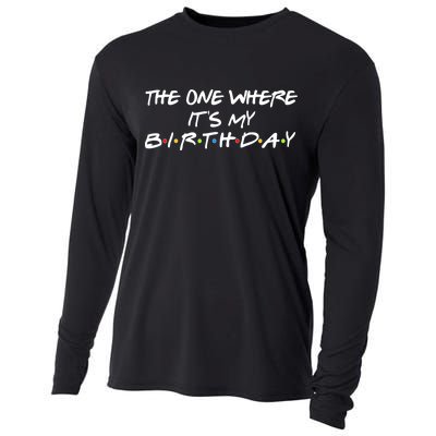 The One Where It's My Birthday Cooling Performance Long Sleeve Crew