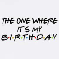 The One Where It's My Birthday Garment-Dyed Sweatshirt
