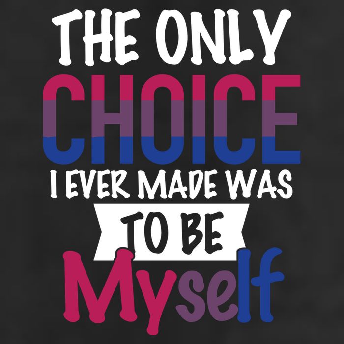 The Only Choice I Ever Made Was To Be Myself 7 Panel Mesh Trucker Snapback Hat