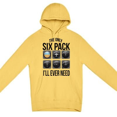 The Only Six Pack I'll Ever Need  Premium Pullover Hoodie