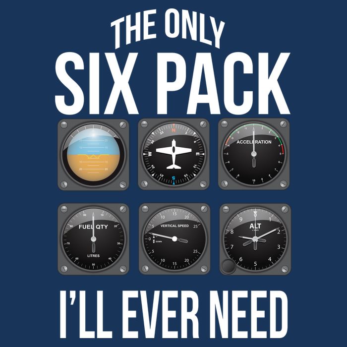 The Only Six Pack I'll Ever Need  Button