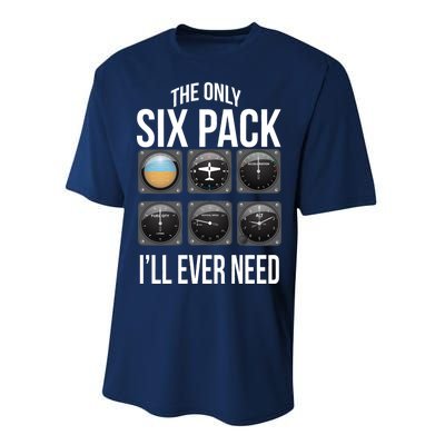 The Only Six Pack I'll Ever Need  Performance Sprint T-Shirt