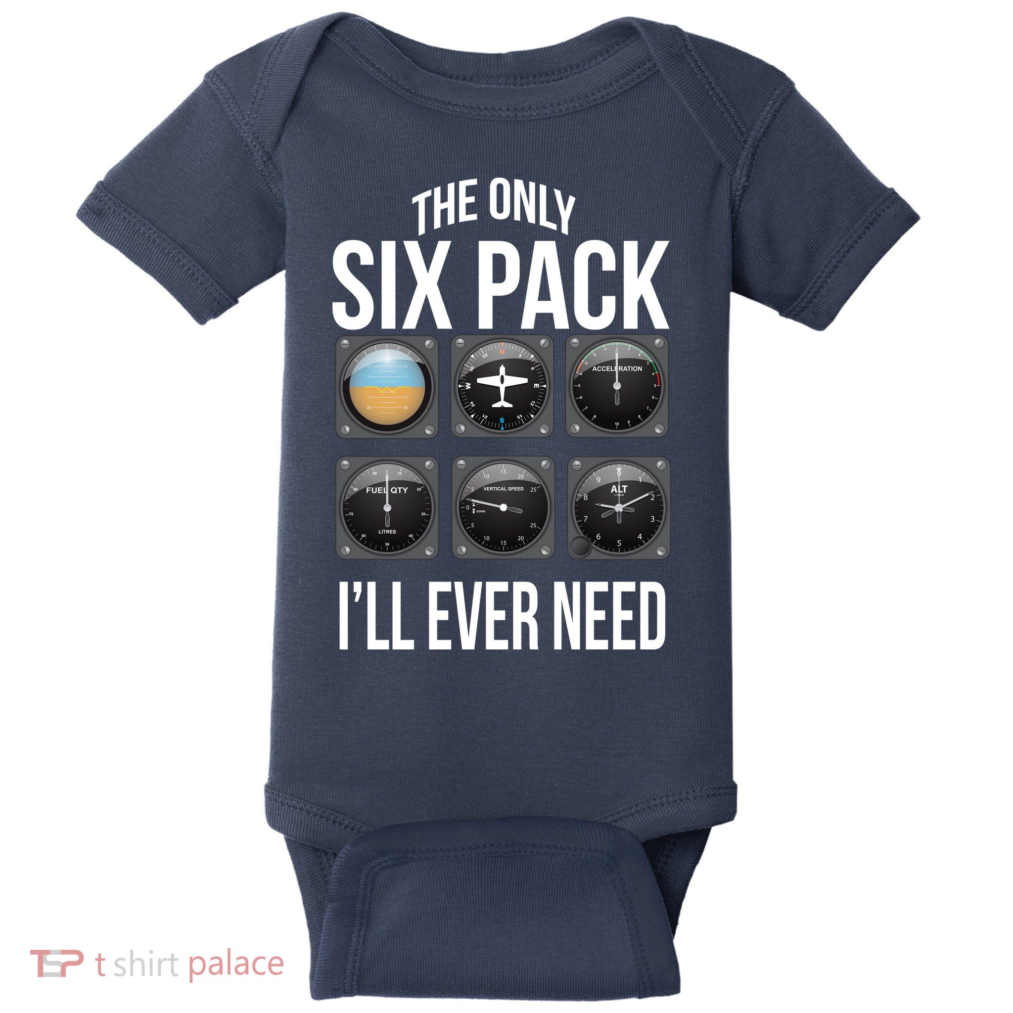 The Only Six Pack I'll Ever Need  Baby Bodysuit