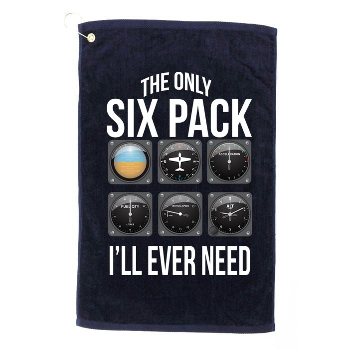 The Only Six Pack I'll Ever Need  Golf Towel