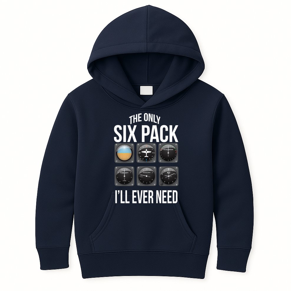 The Only Six Pack I'll Ever Need  Kids Hoodie