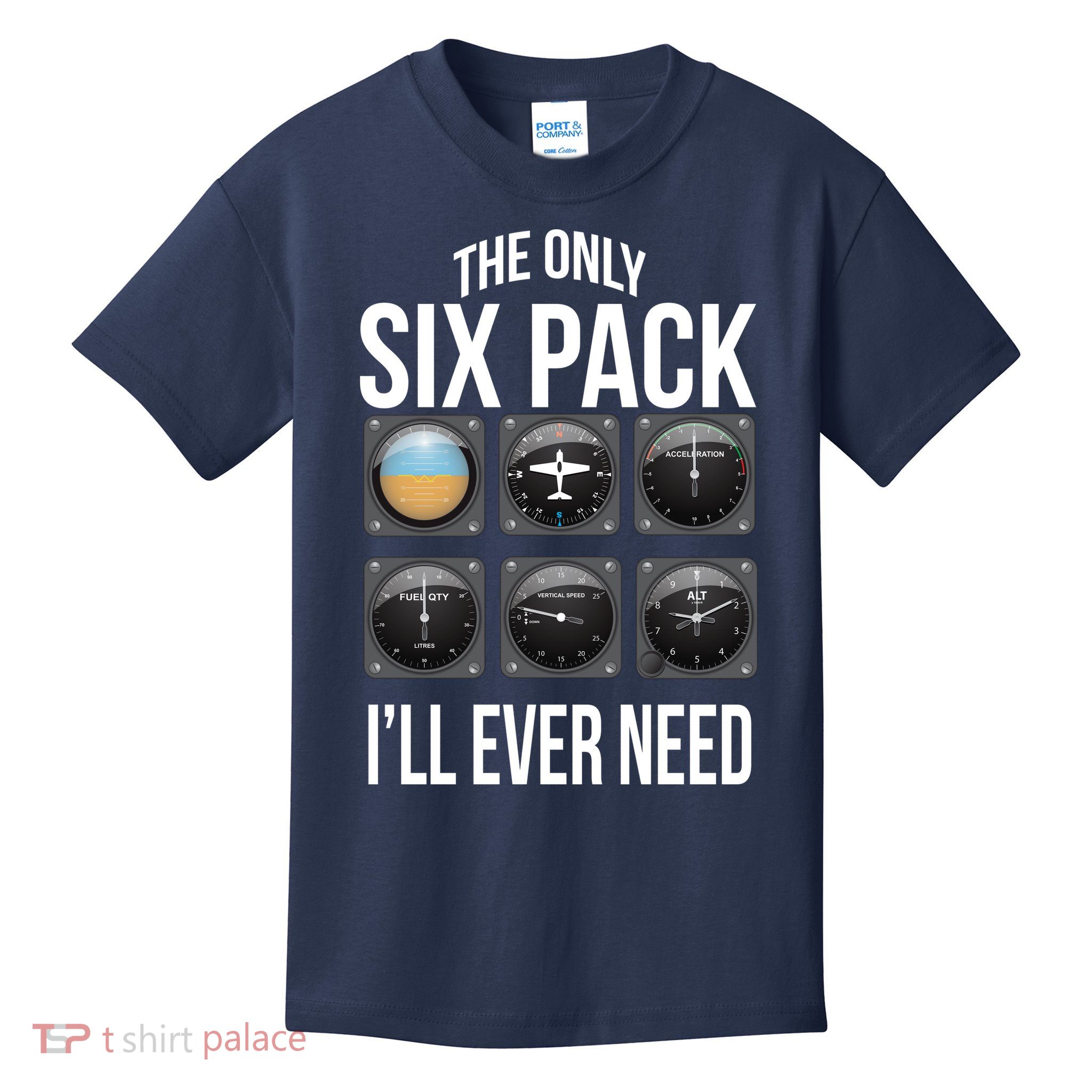 The Only Six Pack I'll Ever Need  Kids T-Shirt