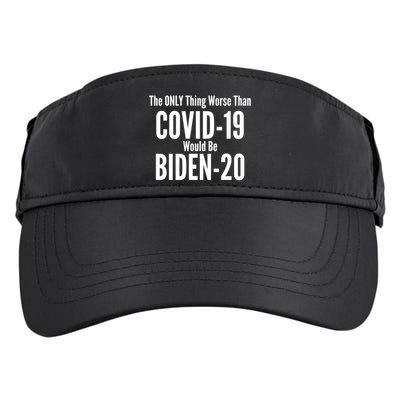 The Only Thing Worse Than Covid-19 Would Be Biden-20 Adult Drive Performance Visor