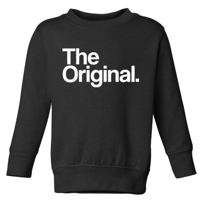 The Original  Toddler Sweatshirt