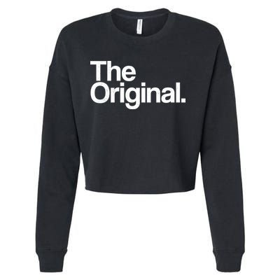 The Original  Cropped Pullover Crew