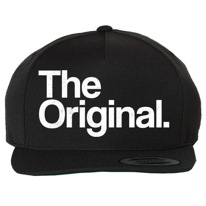 The Original  Wool Snapback Cap