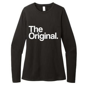 The Original. Funny Classic Logo Womens CVC Long Sleeve Shirt