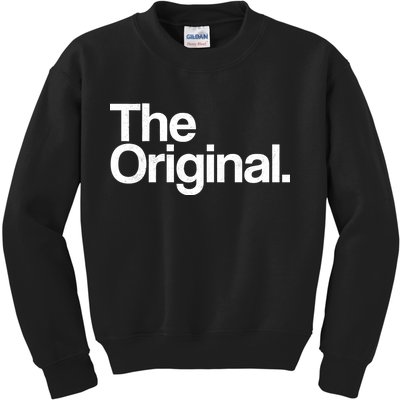 The Original. Funny Classic Logo Kids Sweatshirt