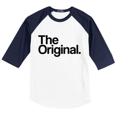 The Original. Funny Classic Logo Baseball Sleeve Shirt