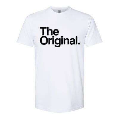 The Original. Funny Classic Logo Softstyle® CVC T-Shirt