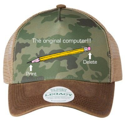 The Original Computer Pencil Legacy Tie Dye Trucker Hat