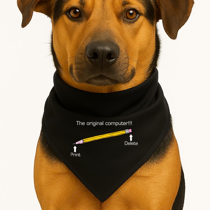 The Original Computer Pencil USA-Made Doggie Bandana