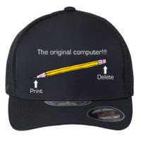 The Original Computer Pencil Flexfit Unipanel Trucker Cap