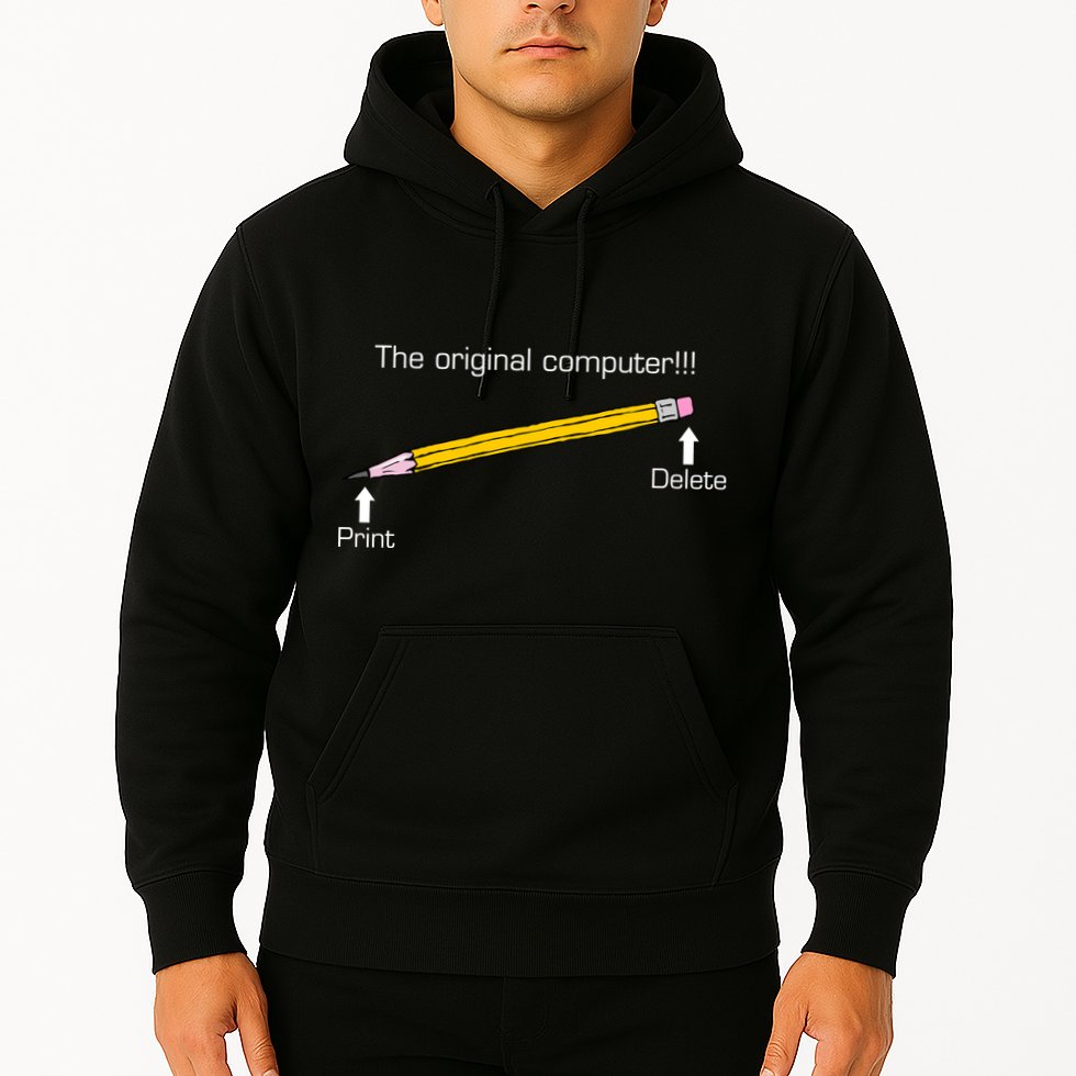 The Original Computer Pencil Hoodie