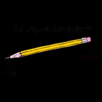 The Original Computer Pencil 16oz Travel Tumbler