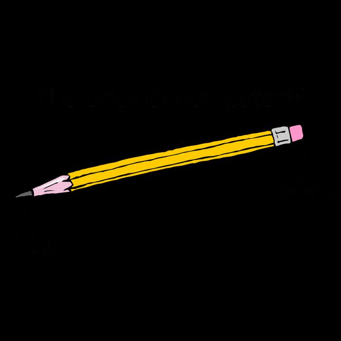 The Original Computer Pencil 16oz Travel Tumbler