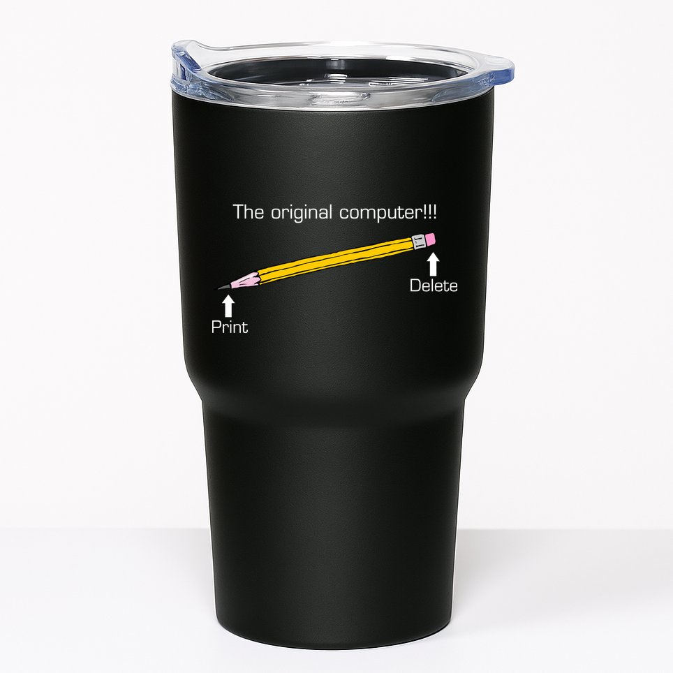 The Original Computer Pencil Tumbler